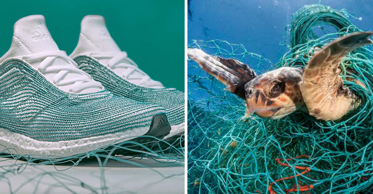 Las zapatillas Adidas hechas con plástico del océano son un éxito, vendieron 6 millones